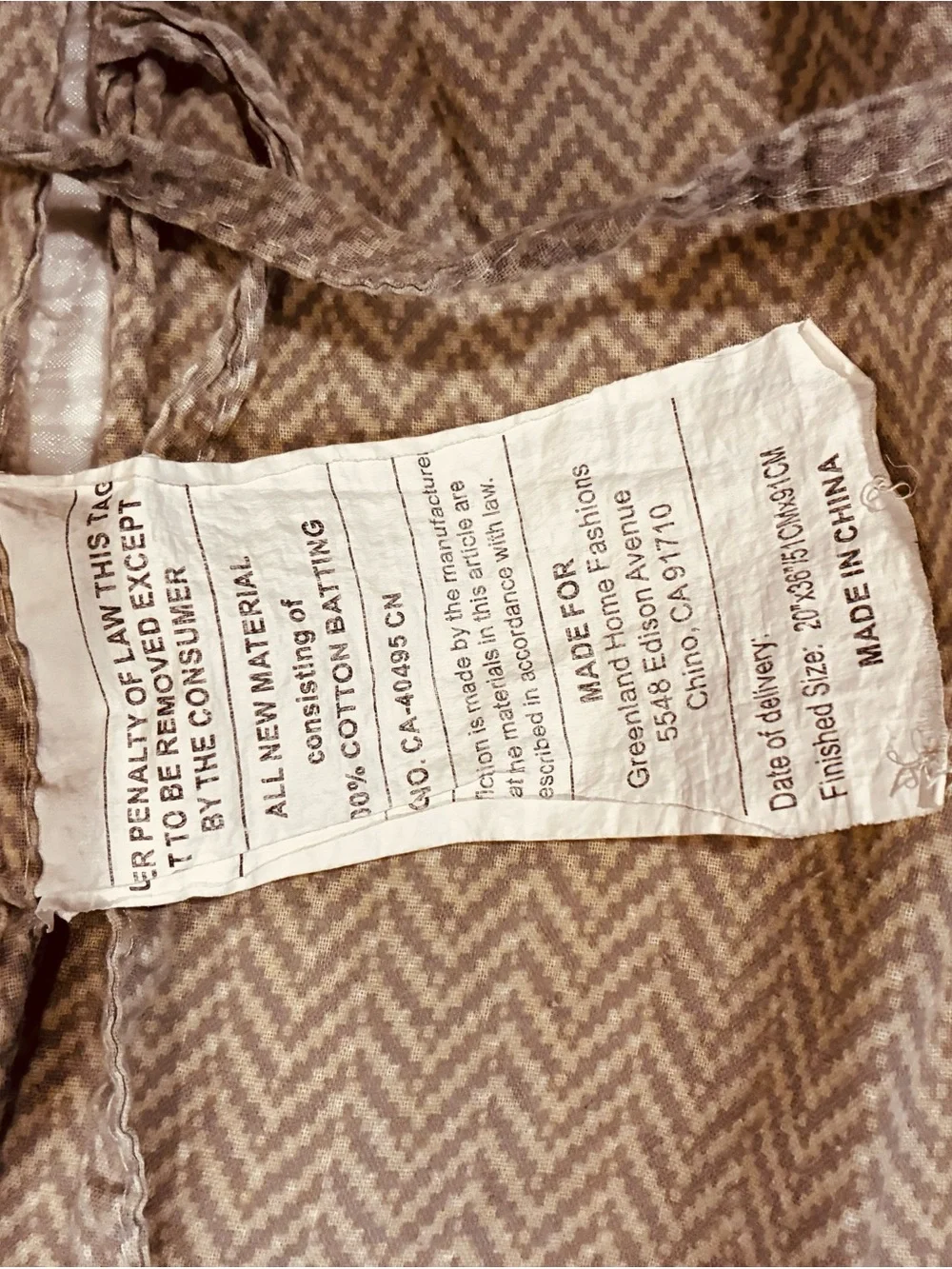 Cottagecore farm core granny core Patchwork king Quilt Brown Cream pillow shams